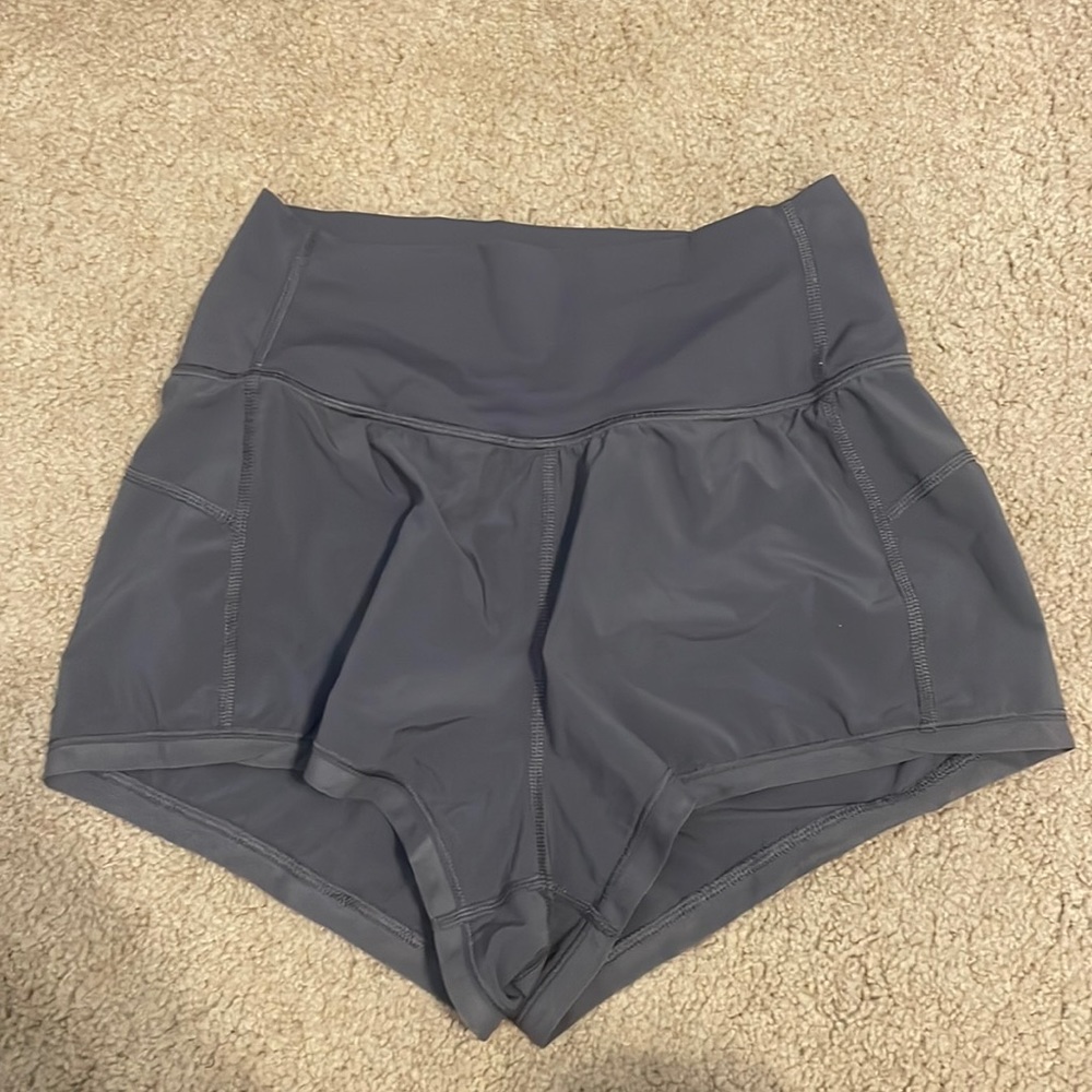 Gray Lululemon shorts